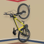 Вертикальное крепление для велосипеда на стену